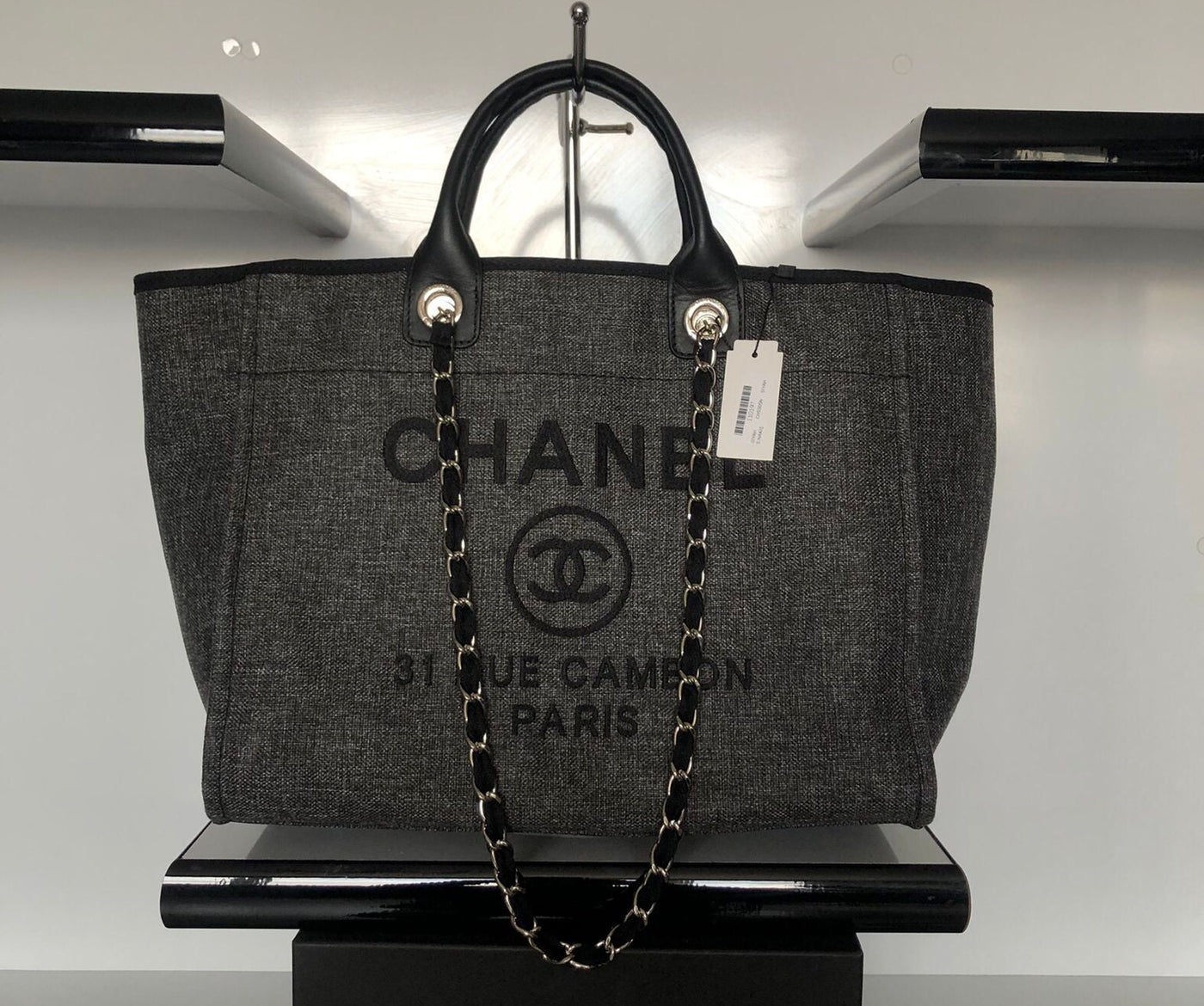 Mıxed Fıbers Calfskın Small Deauvılle Tote Bag