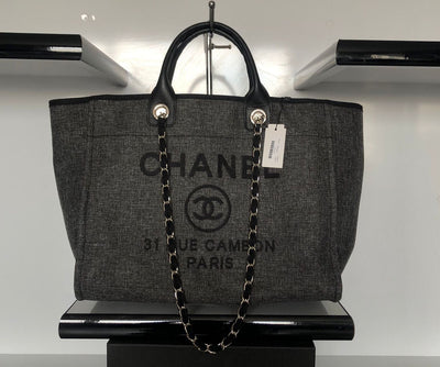 Mıxed Fıbers Calfskın Small Deauvılle Tote Bag