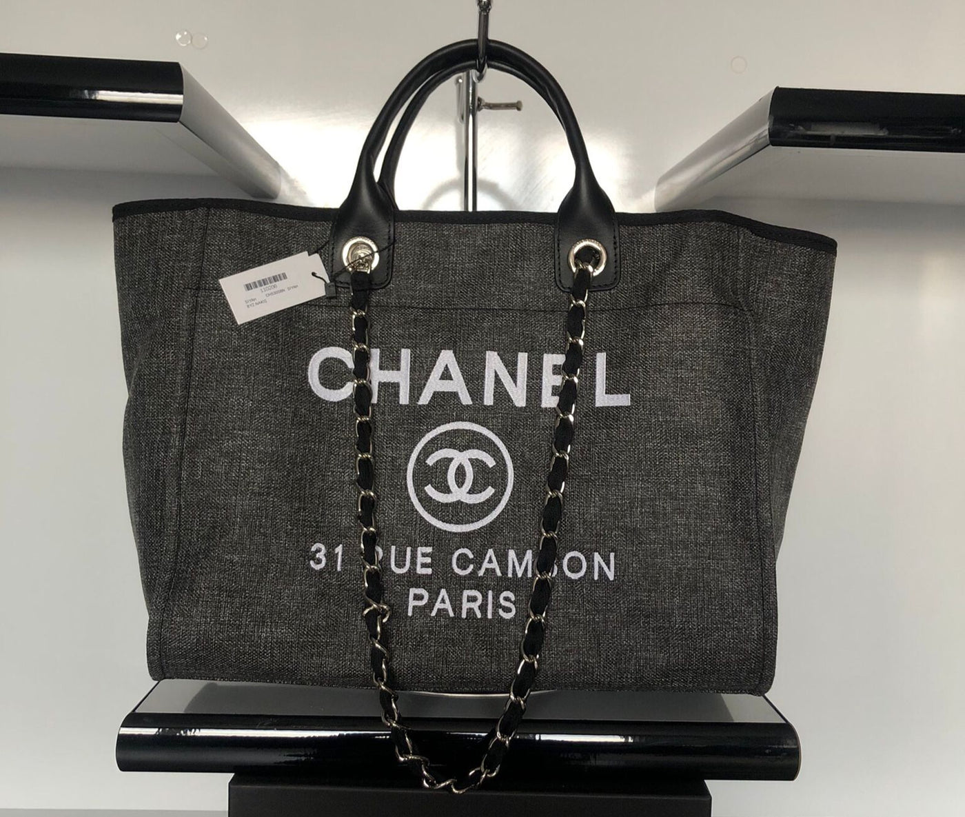 Mıxed Fıbers Calfskın Small Deauvılle Tote Bag