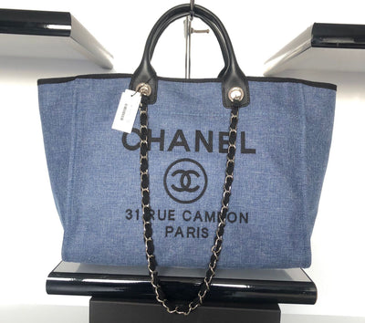 Mıxed Fıbers Calfskın Small Deauvılle Tote Bag