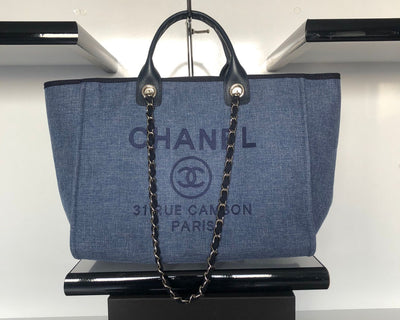 Mıxed Fıbers Calfskın Small Deauvılle Tote Bag