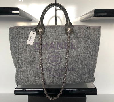 Mıxed Fıbers Calfskın Small Deauvılle Tote Bag