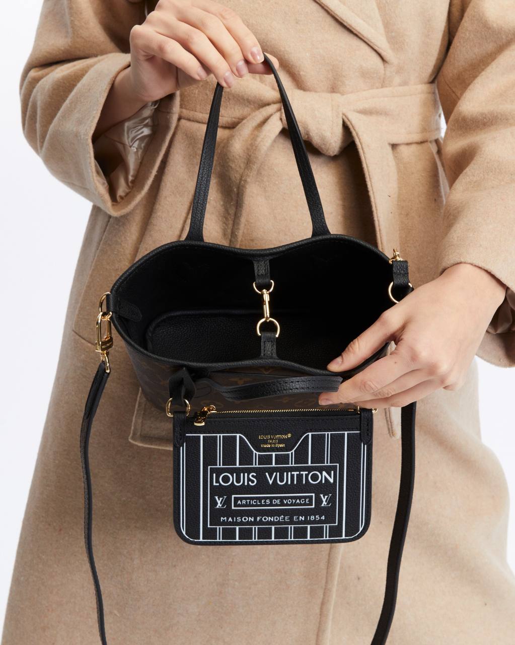 Sac Neverfull Bandouliere Inside Out BB