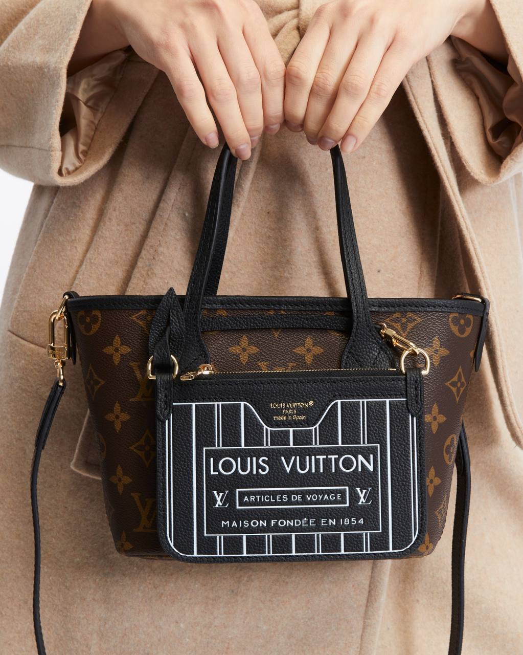 Sac Neverfull Bandouliere Inside Out BB